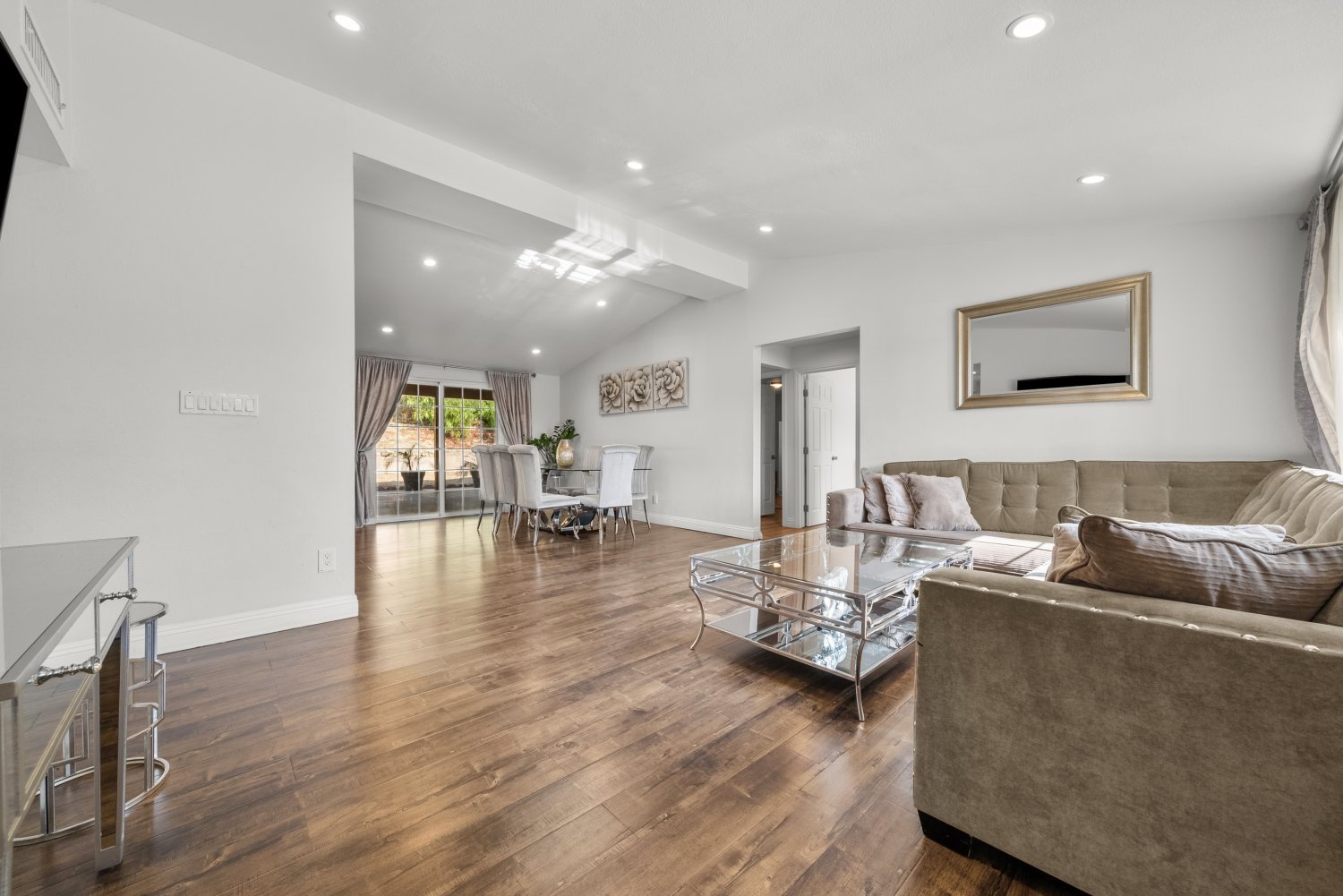 interior living room shot of 17125 Sunderland Dr Granada Hills, CA 91344